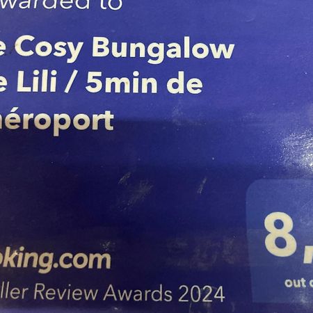 Le Cosy Bungalow De Lili / 5Min De L'Aeroport Les Abymes Eksteriør billede