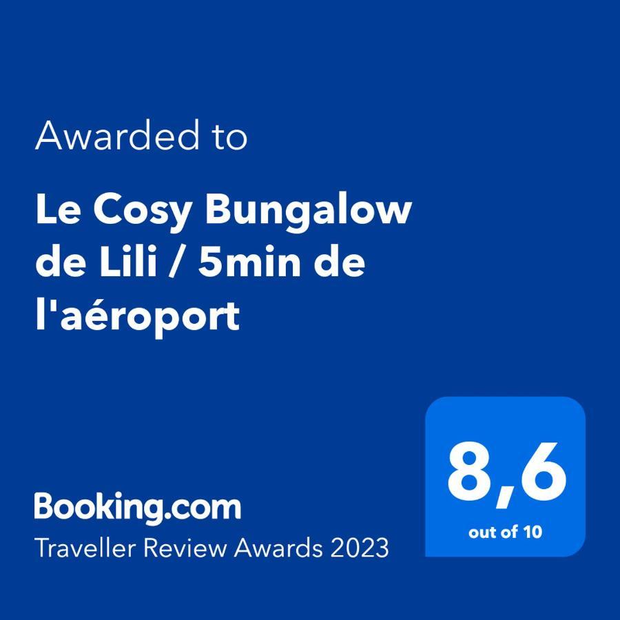 Le Cosy Bungalow De Lili / 5Min De L'Aeroport Les Abymes Eksteriør billede