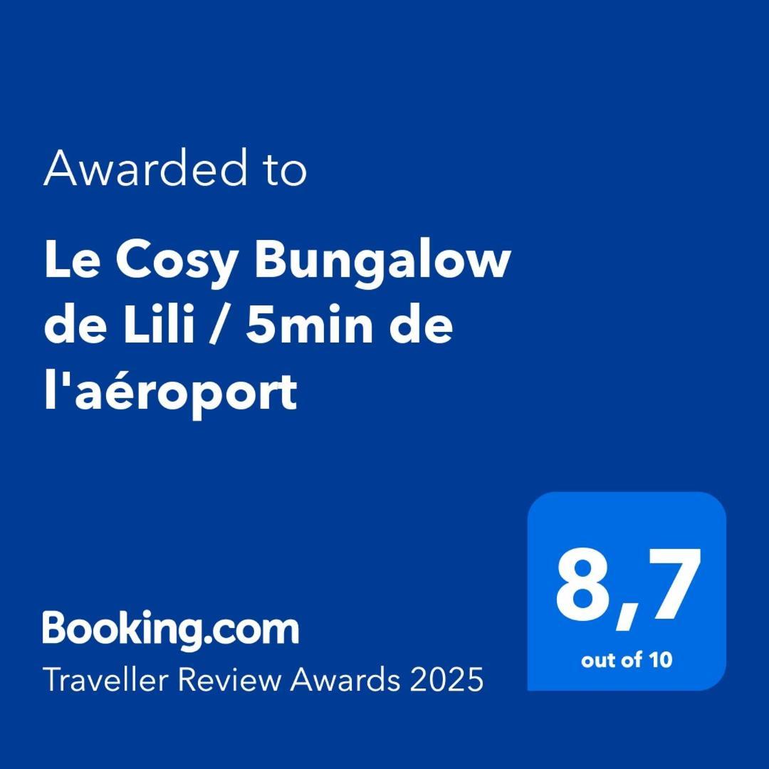 Le Cosy Bungalow De Lili / 5Min De L'Aeroport Les Abymes Eksteriør billede
