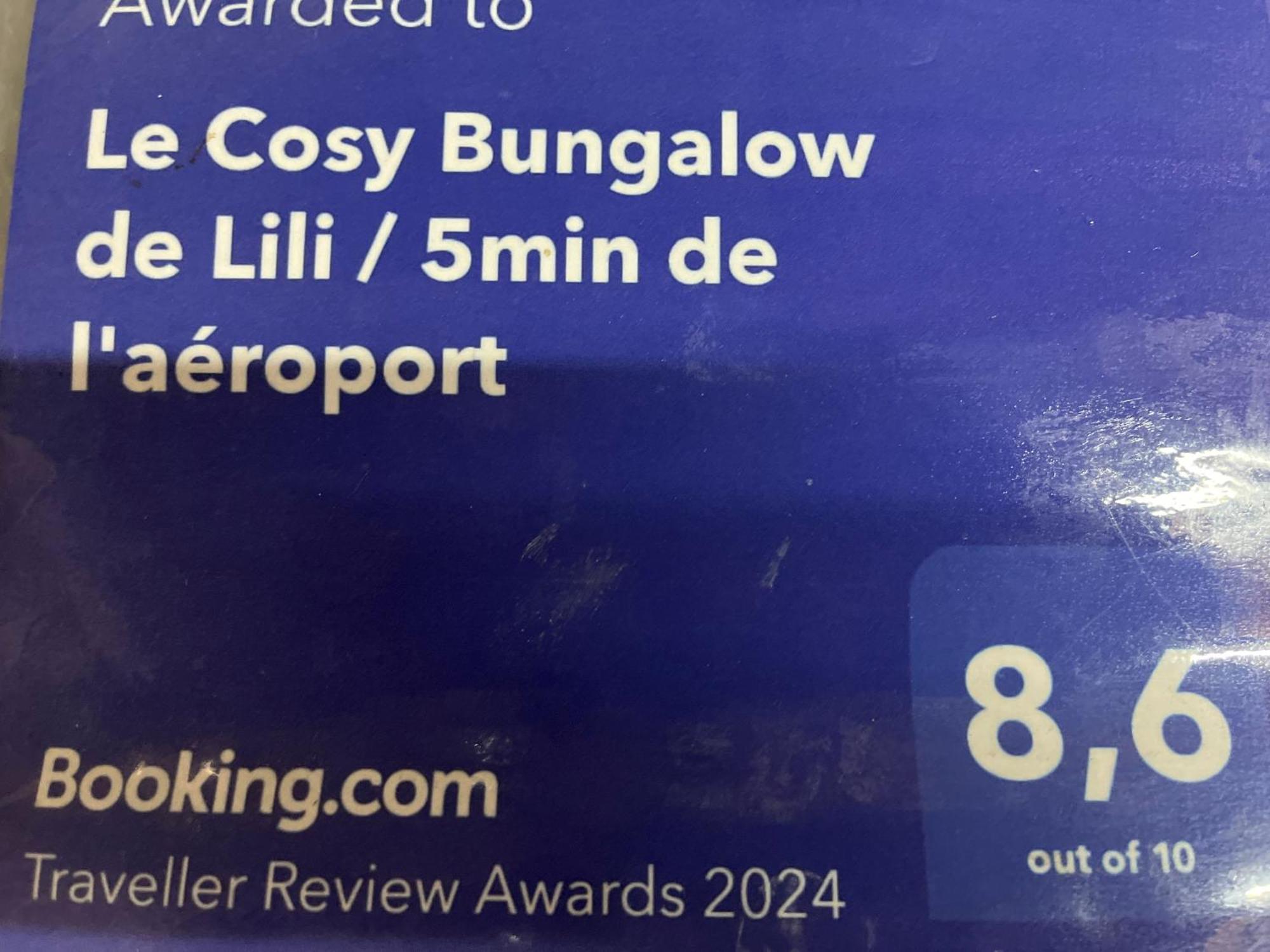 Le Cosy Bungalow De Lili / 5Min De L'Aeroport Les Abymes Eksteriør billede
